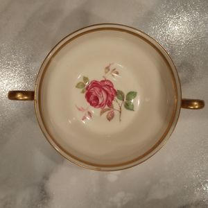 Bone China Rose Dish 🌹